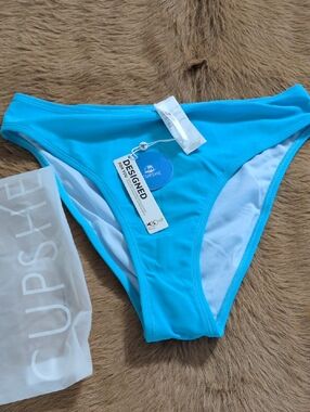 Cupshe Bright Turquoise Bikini Bottom